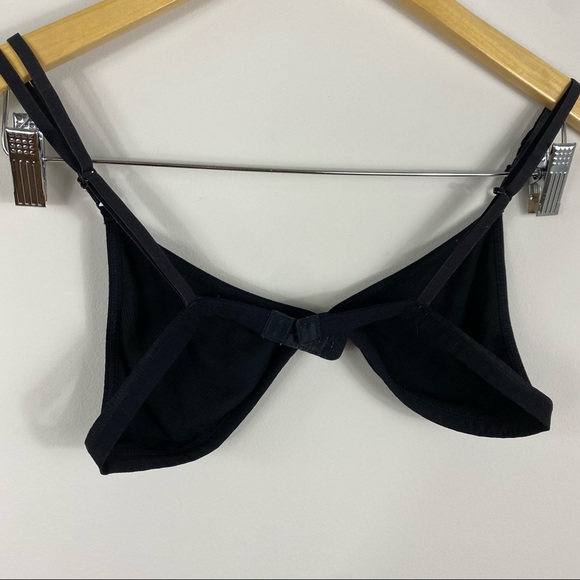 ARITZIA TALULA Black Triangle Bralette - Picture 4 of 7